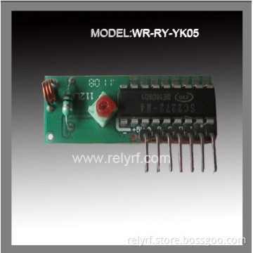 5-Volt High-Frequency Super-Regenerative Receiver Module Quad Decoder